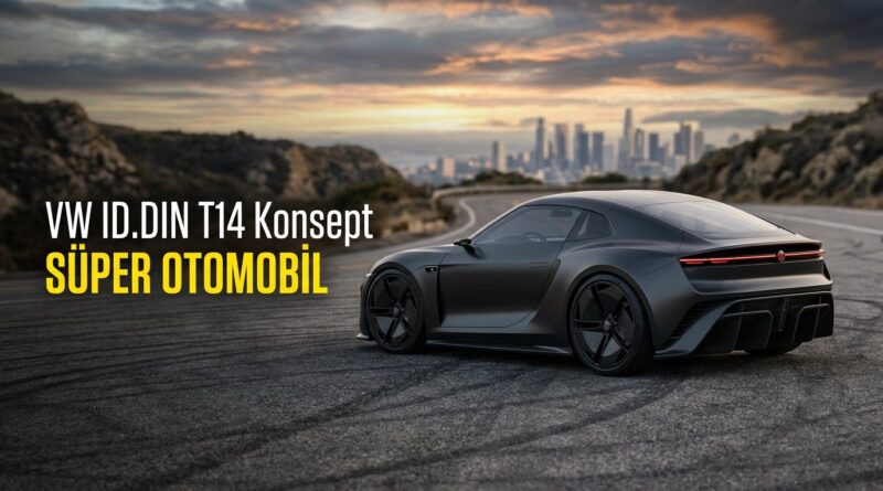 Volkswagen'in ID.DIN T14: Süper otomobil tadında konsept